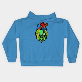 Hop of my Heart-Vintage Wash Kids Hoodie